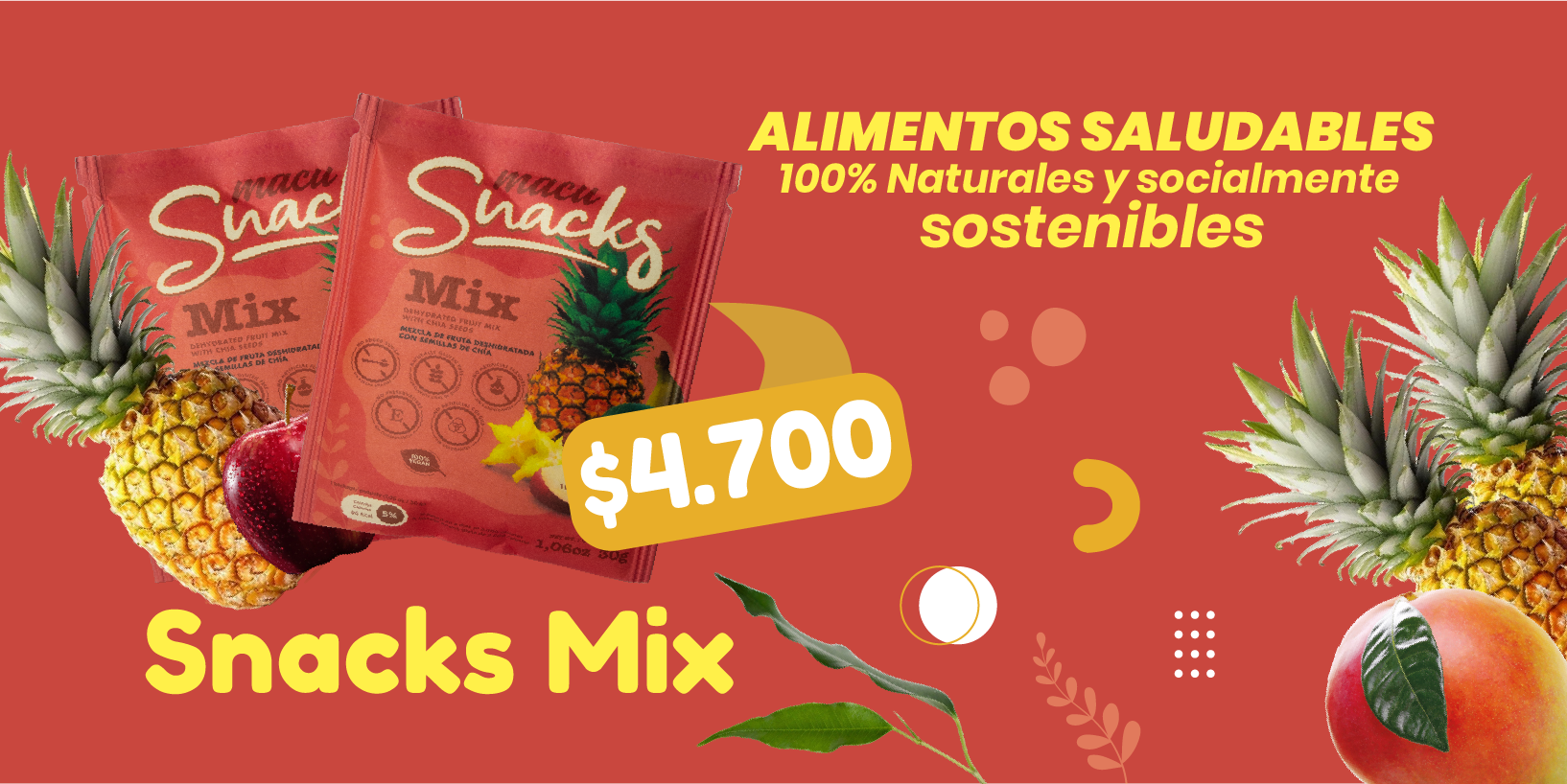 Mix de Frutas Deshodratadas