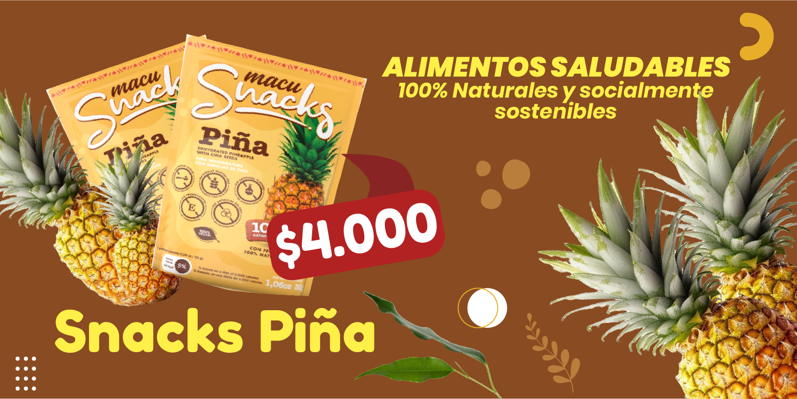 Piña Deshidratada